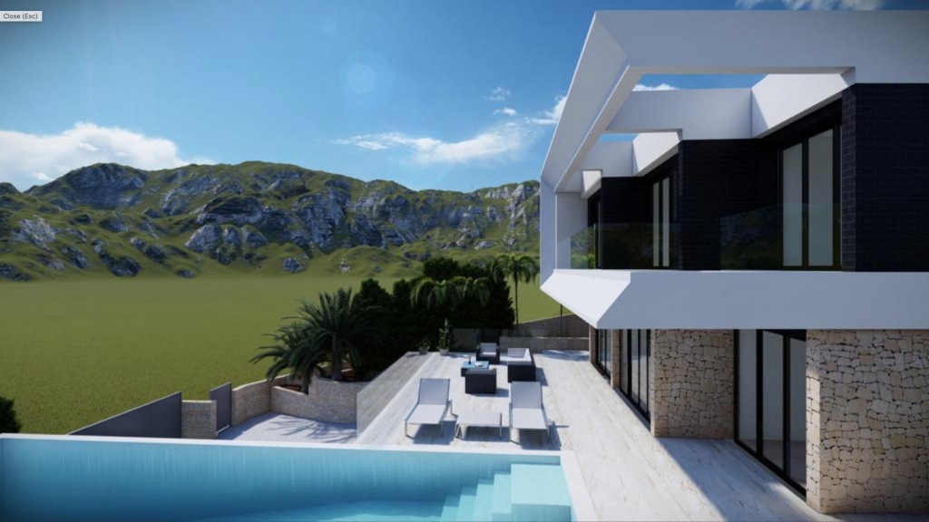 4 bed villa in Altea