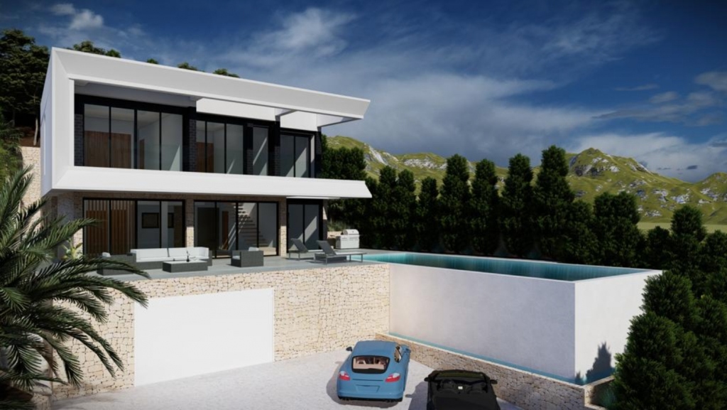 4 bed villa in Altea