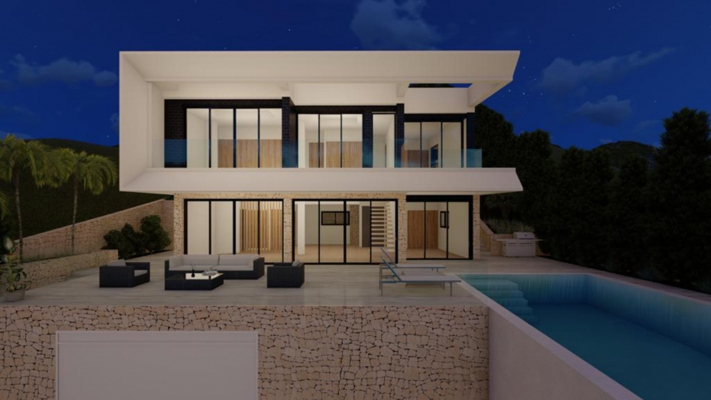 4 bed villa in Altea