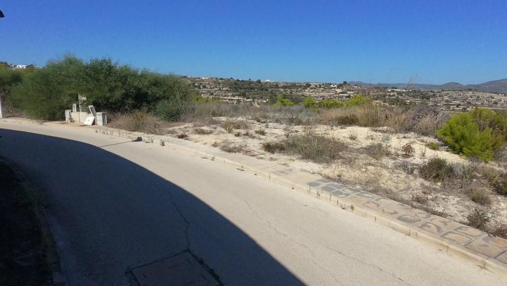 plot in Moraira