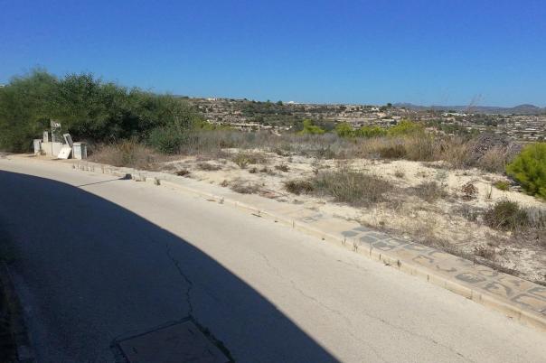 plot in Moraira