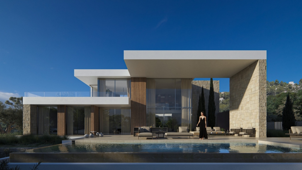 4 bed villa in Moraira