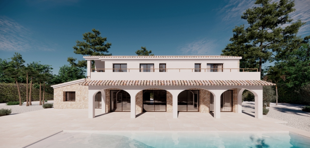 4 bed finca in Benissa
