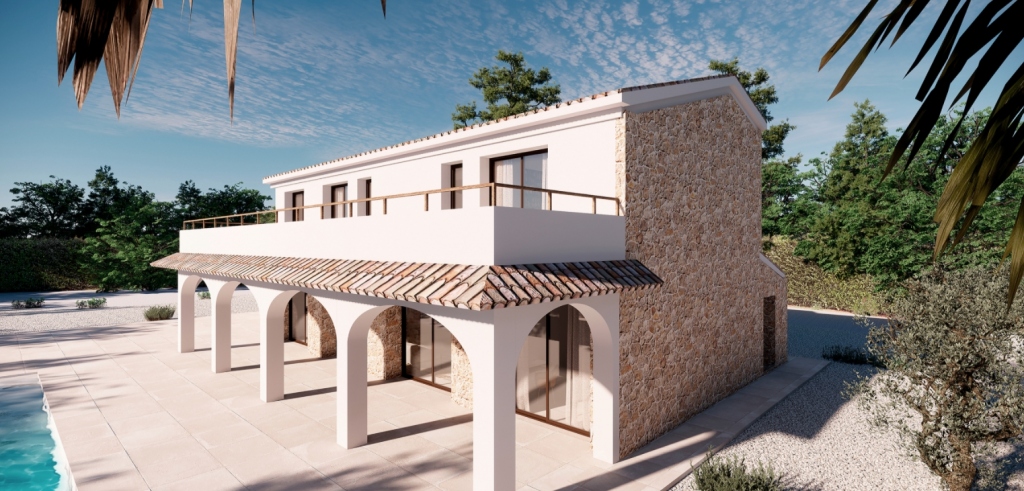 4 bed finca in Benissa