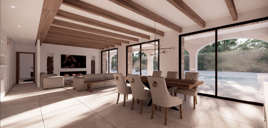 4 bed finca in Benissa
