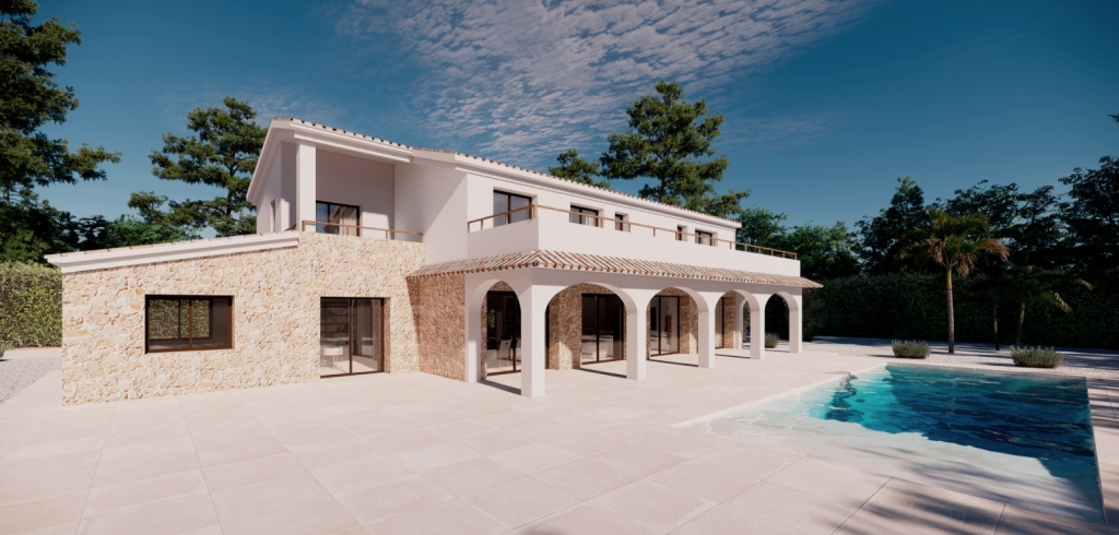 4 bed finca in Benissa