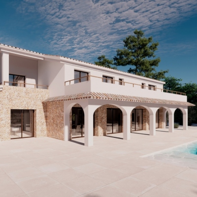 4 bed finca in Benissa
