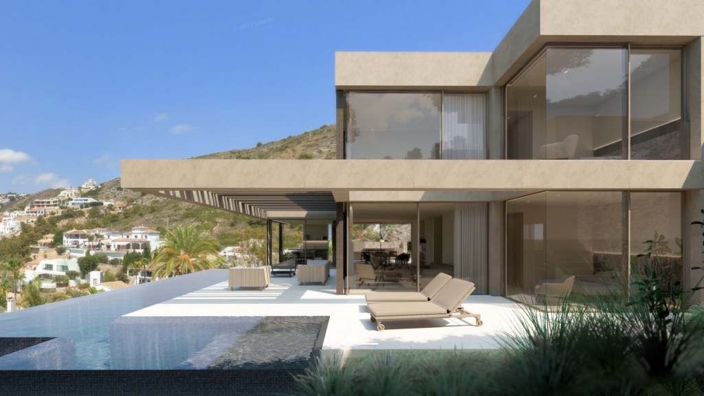 5 bed villa in Moraira