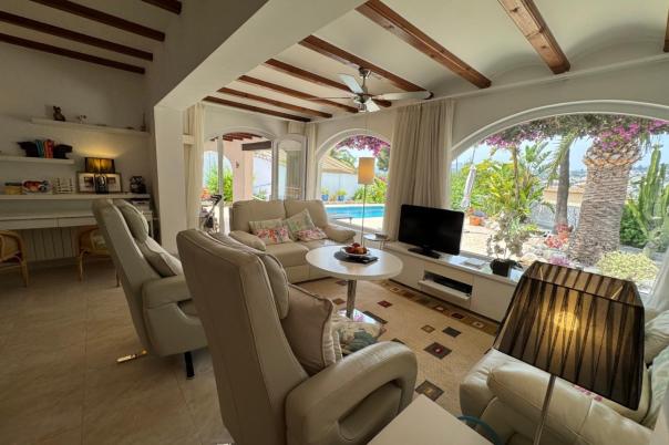 3 bed villa in Moraira