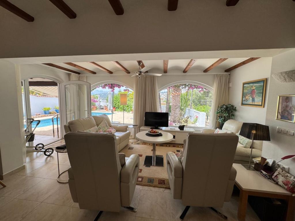 3 bed villa in Moraira