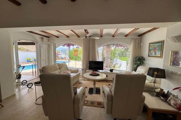 3 bed villa in Moraira