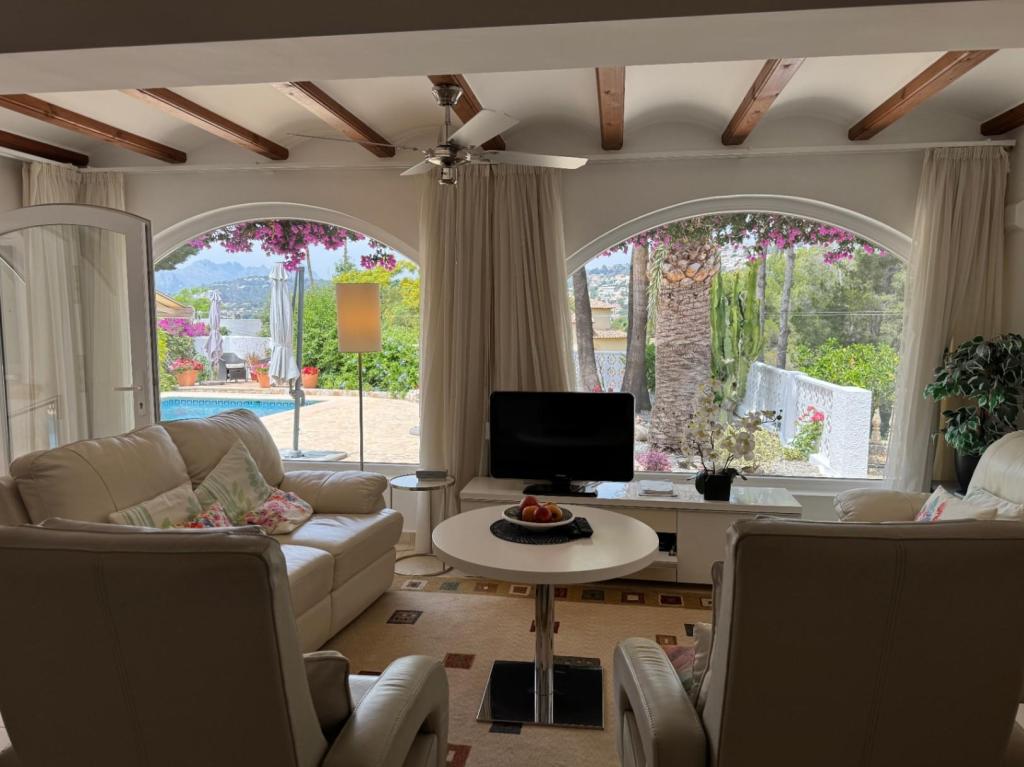 3 bed villa in Moraira