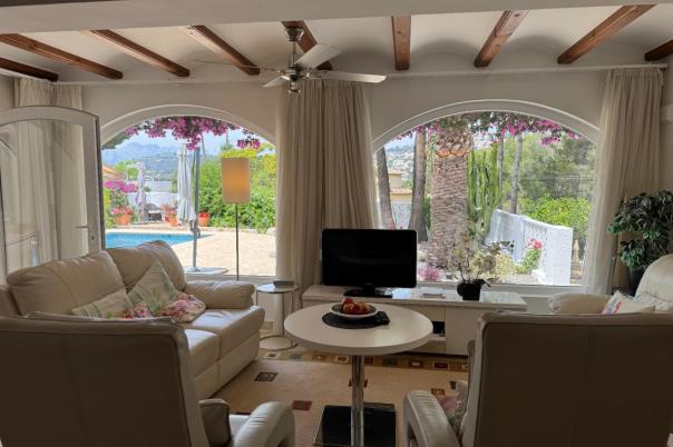 3 bed villa in Moraira