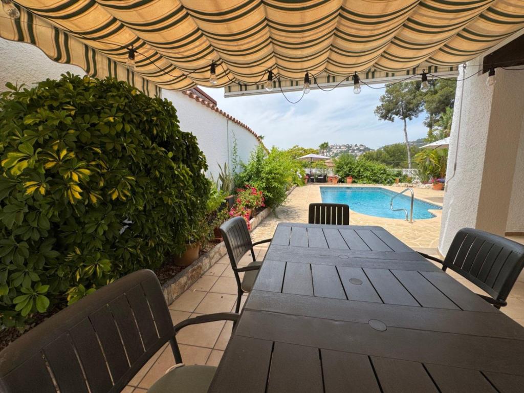 3 bed villa in Moraira
