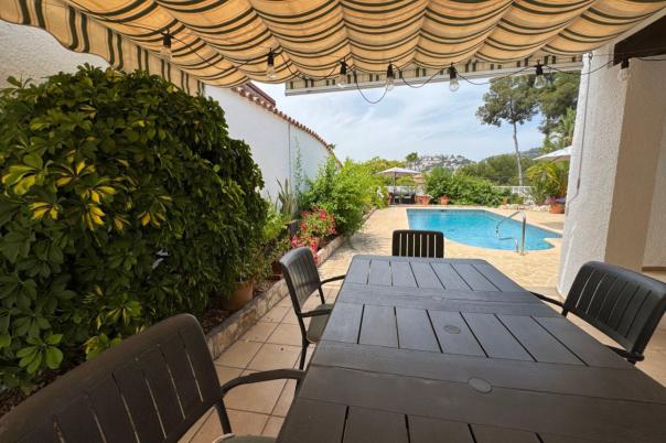 3 bed villa in Moraira