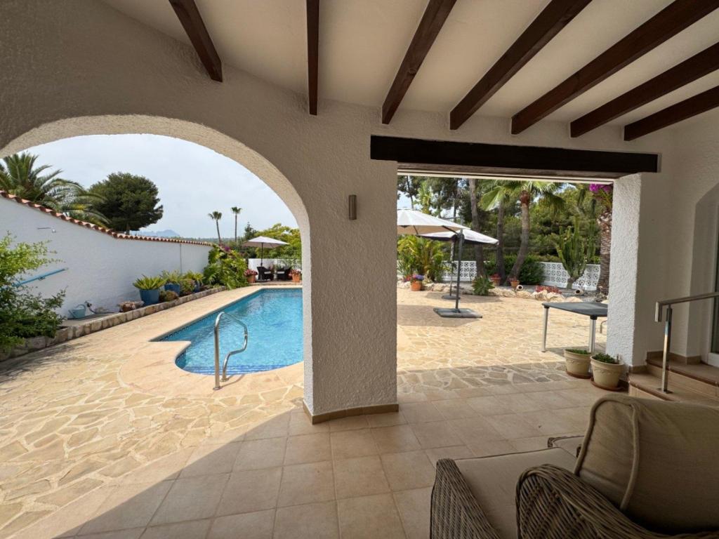 3 bed villa in Moraira