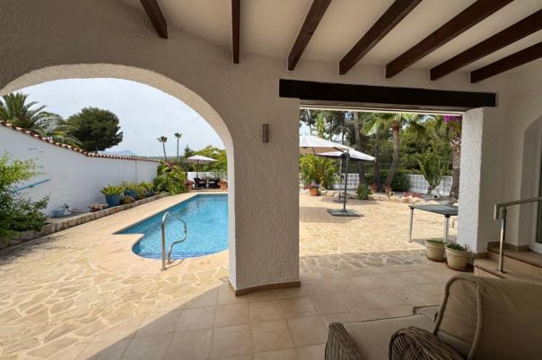 3 bed villa in Moraira