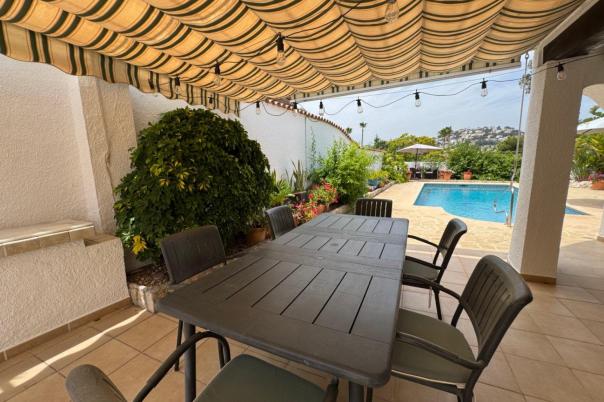 3 bed villa in Moraira