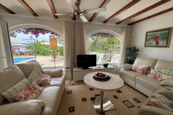 3 bed villa in Moraira