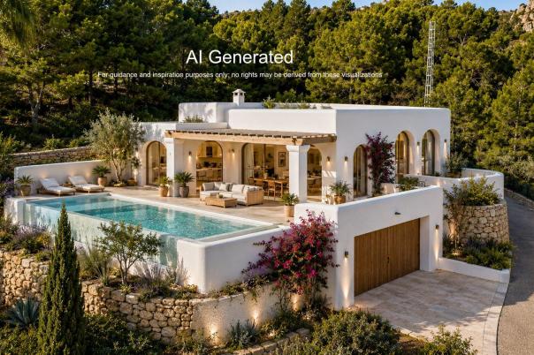 2 bed villa in Calpe