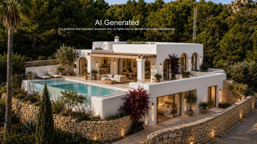2 bed villa in Calpe