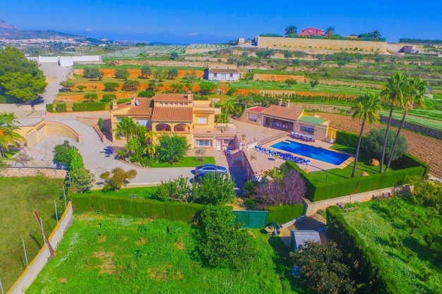 8 bed villa de lujo in Benissa