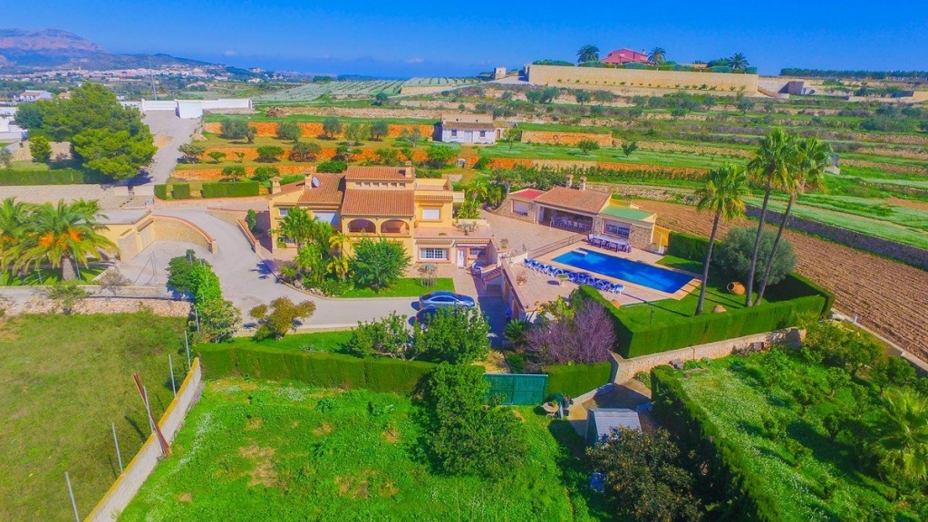 8 bed villa de lujo in Benissa