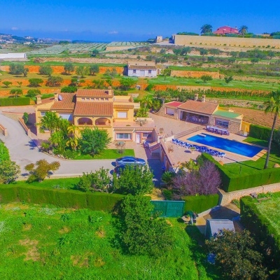 8 bed villa de lujo in Benissa