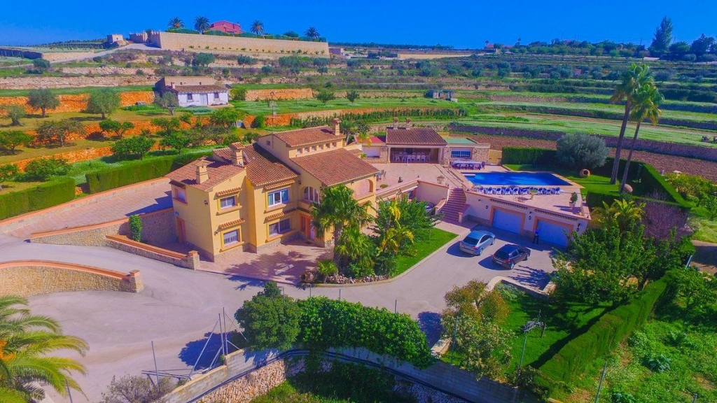 8 bed villa de lujo in Benissa