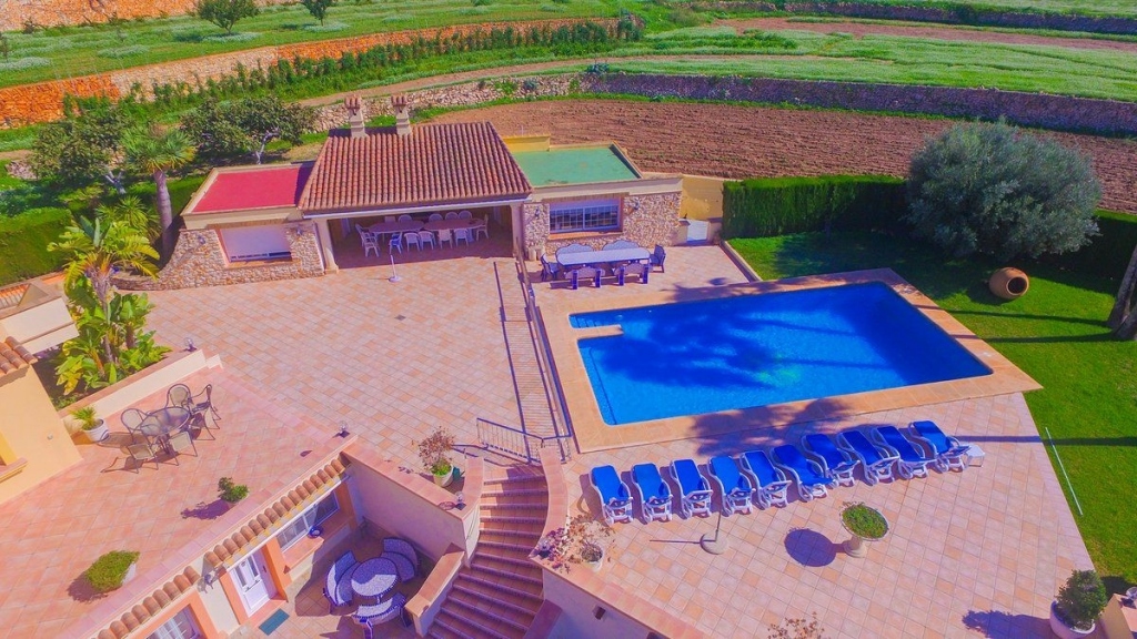 8 bed villa de lujo in Benissa
