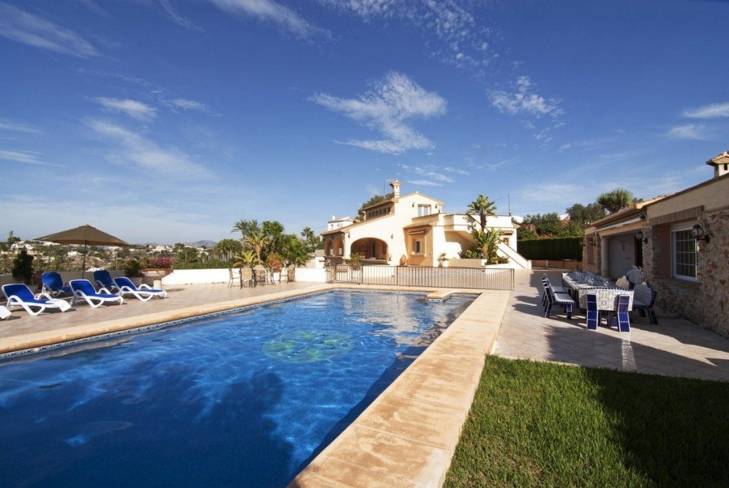 8 bed villa de lujo in Benissa