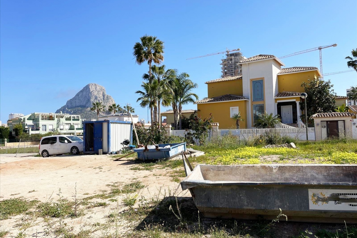 parcela in Calpe / Calp