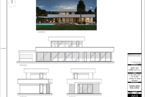 3 bed villa in Javea