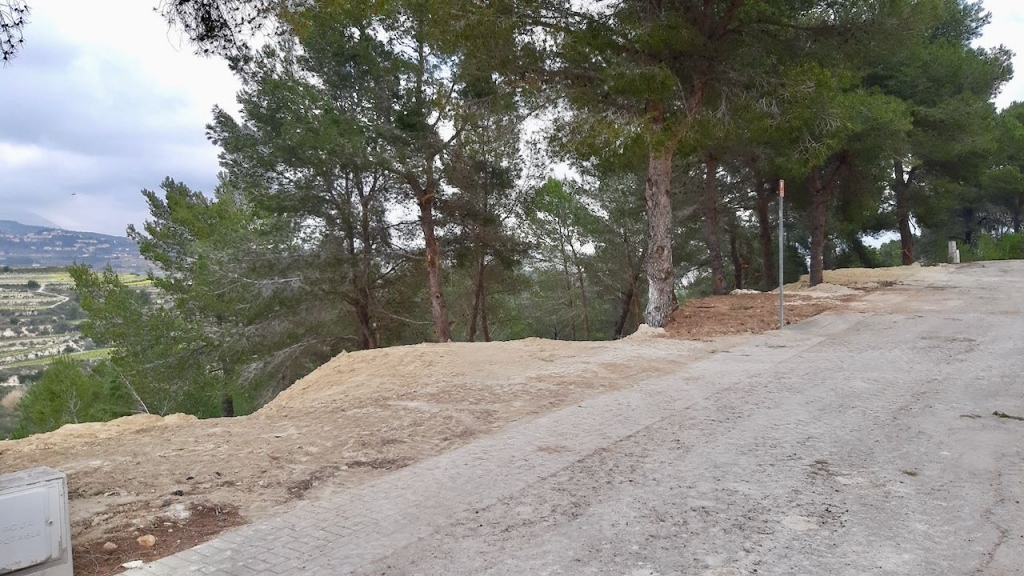 plots of land in Moraira