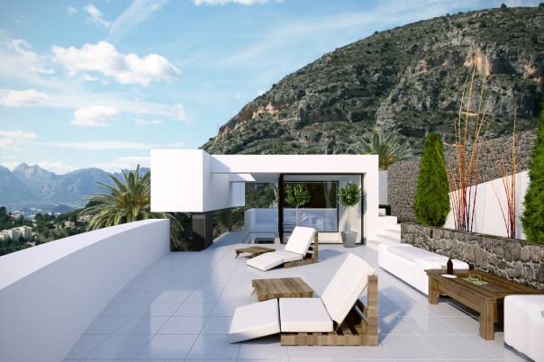 3 bed villa in Altea