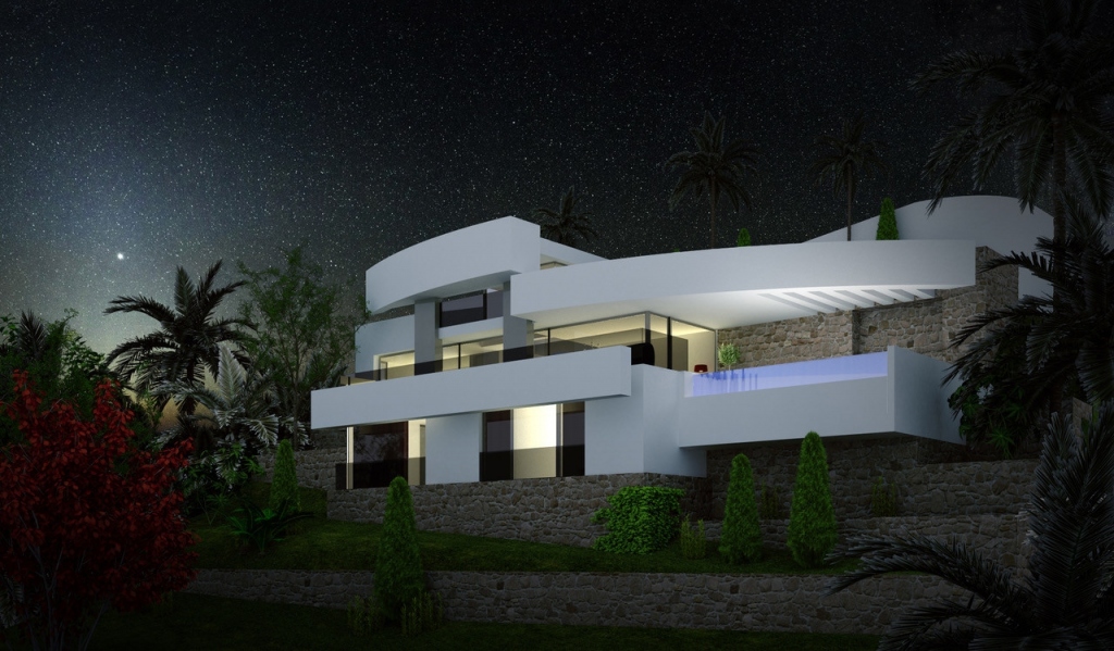 3 bed villa in Altea
