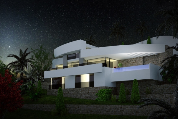3 bed villa in Altea