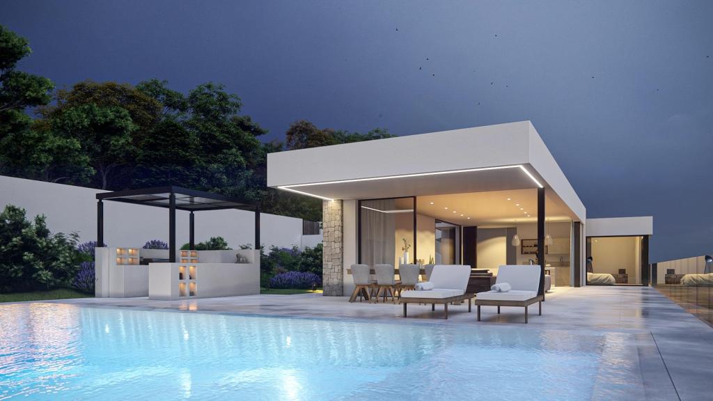 4 bed villa in Altea