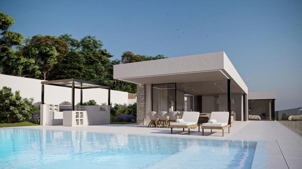 4 bed villa in Altea