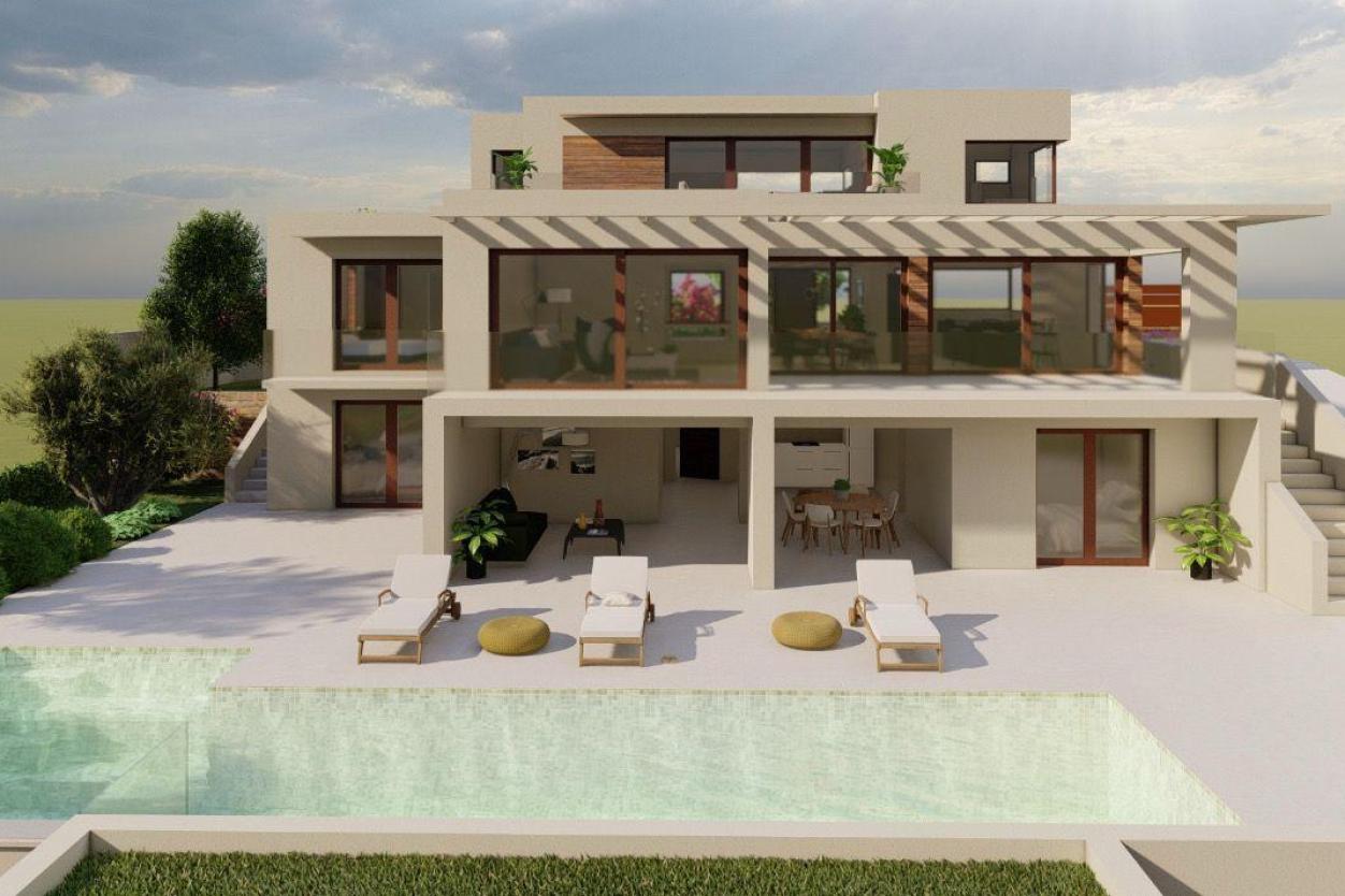 4 bed villa in Moraira