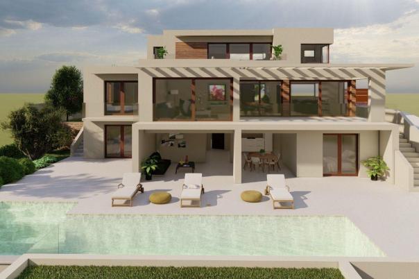 4 bed villa in Moraira