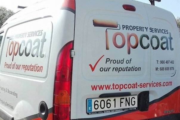Topcoat Property Services - Villa Painters & Decorators Javea, Moraira, Calpe - Costa Blanca