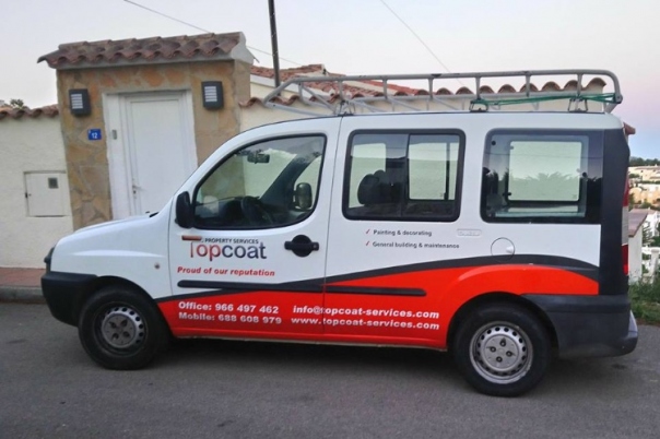 Topcoat Property Services - Villa Painters & Decorators Javea, Moraira, Calpe - Costa Blanca