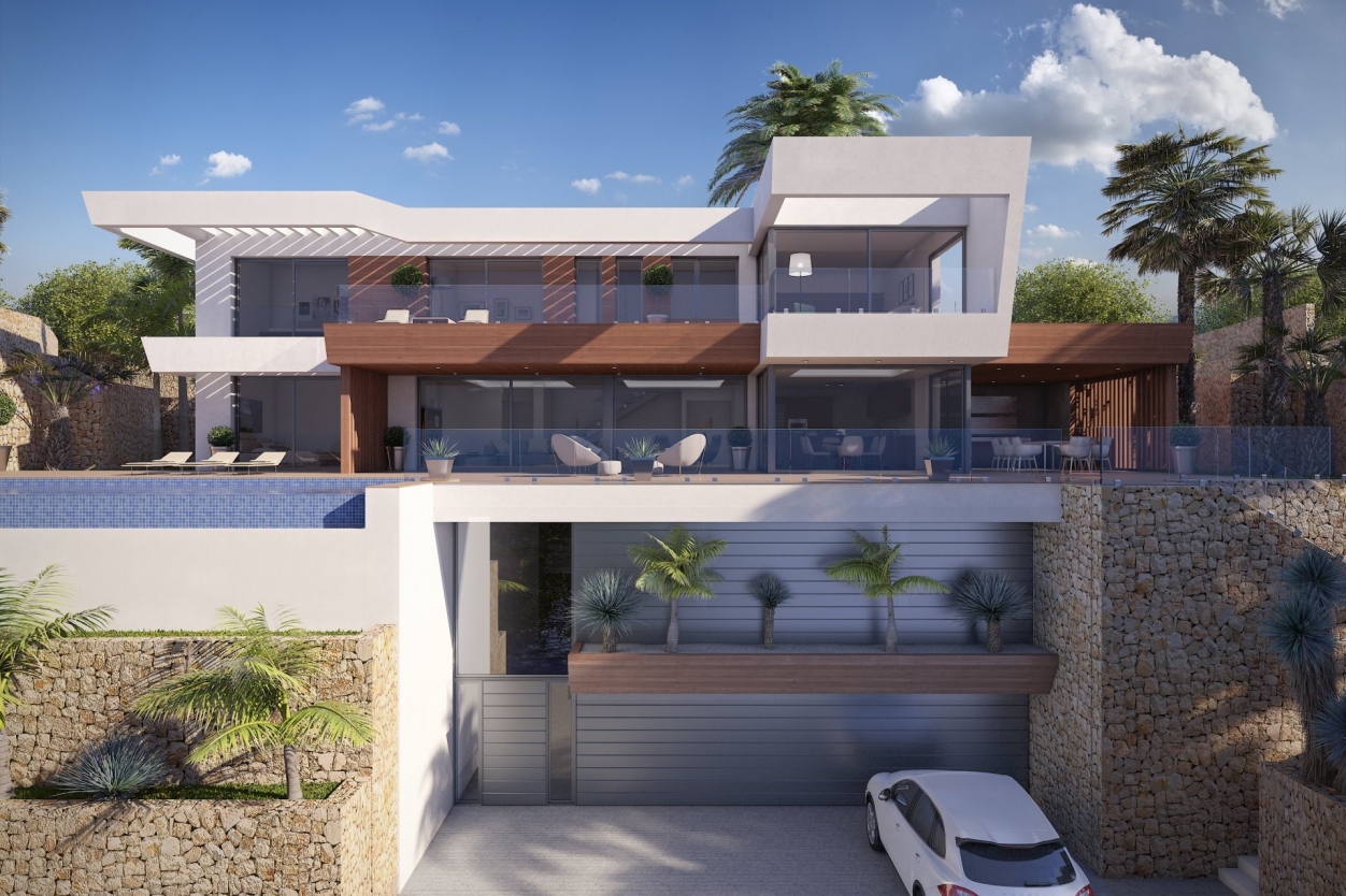 4 bed villa in Moraira