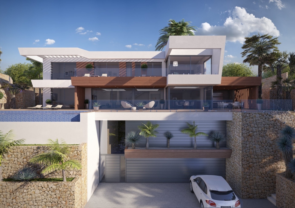 4 bed villa in Moraira