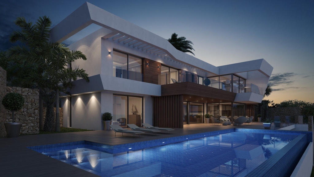 4 bed villa in Moraira