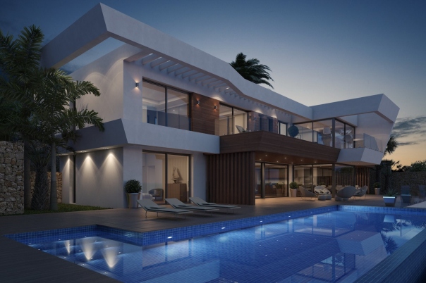 4 bed villa in Moraira