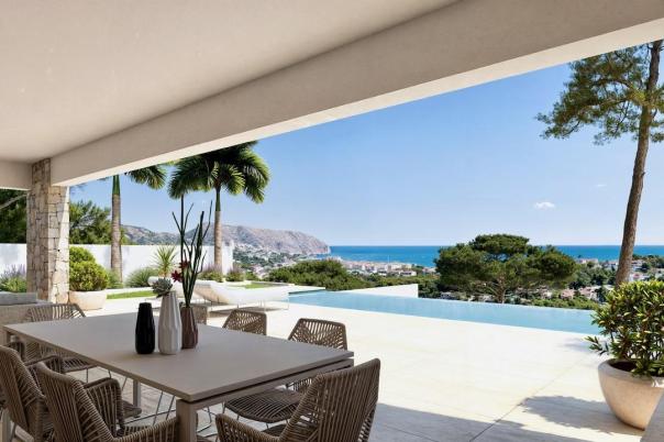 4 bed villas in Moraira