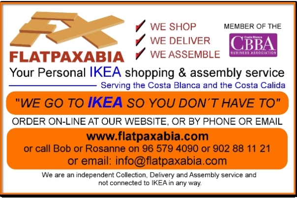 FLATPAXABIA - IKEA Delivery & Furniture Costa Blanca