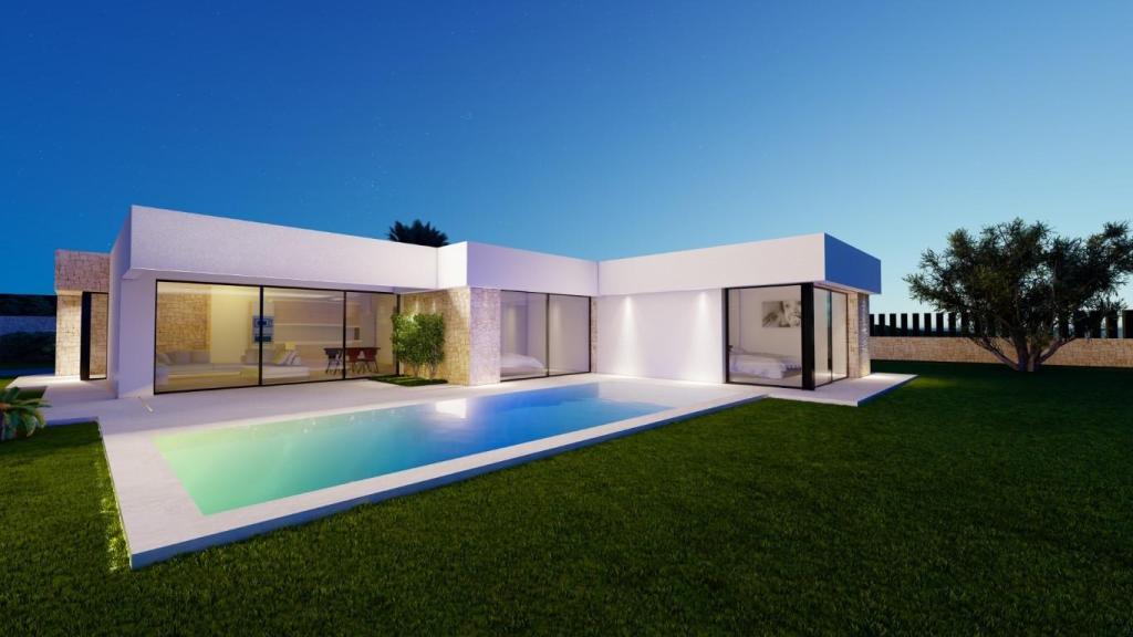3 bed villa in Calpe